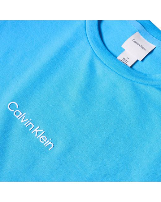 Calvin Klein Blue Logo T-Shirt for men