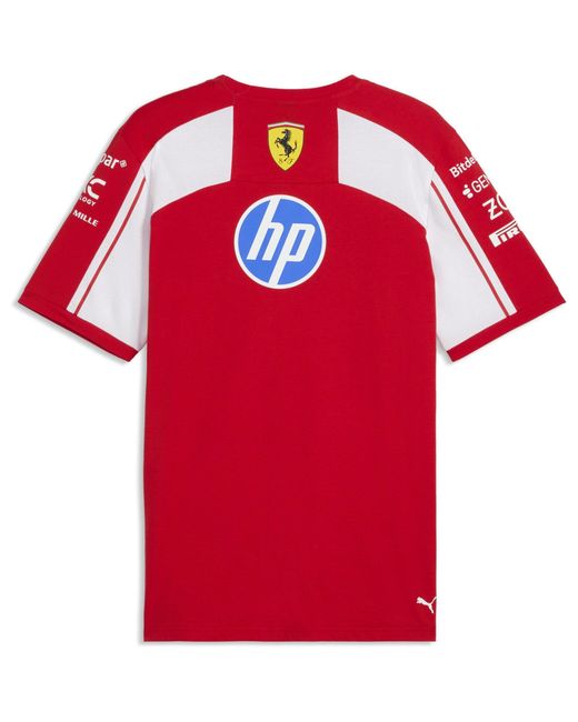 PUMA Red Scuderia Ferrari F1 Replica Tee