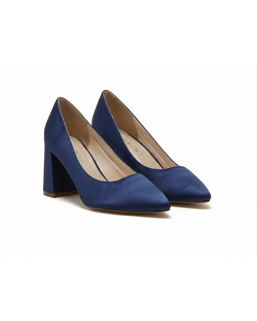 Rainbow Sandals Blue Block Court Shoes