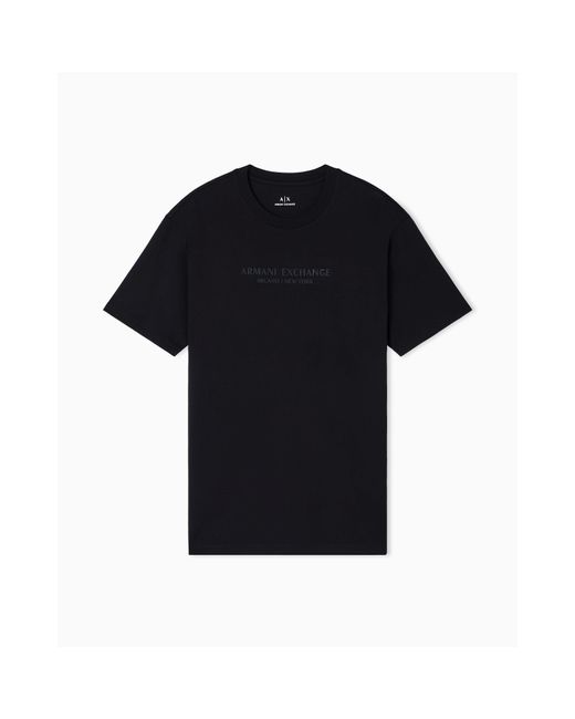 ARMANI EXCHANGE Black T-Shirt for men