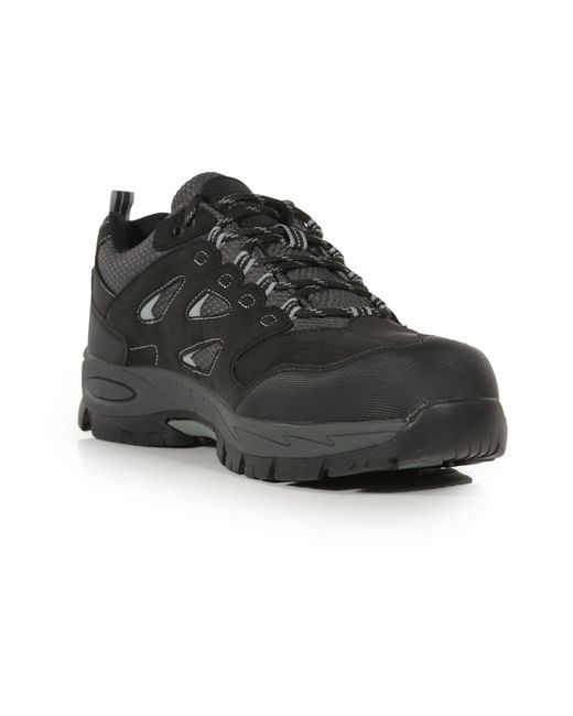 Regatta Black Mudstone Low Safety Boots