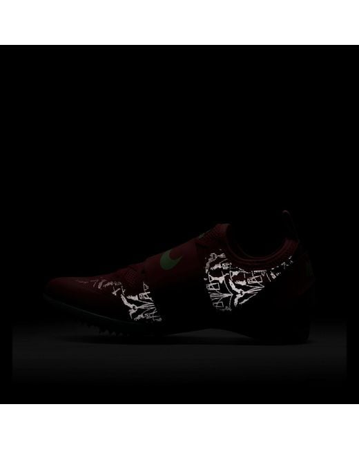 Nike Red Track Running Spikes for men