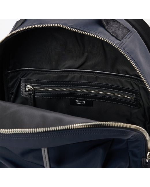 Tom Ford Blue Tf Backpack for men