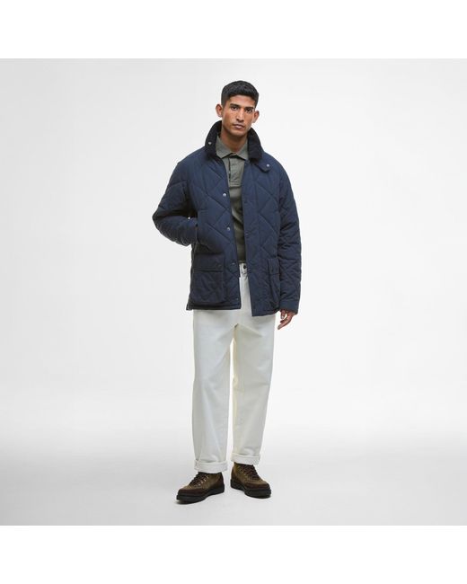 Barbour Blue Modern Bedale Jacket for men