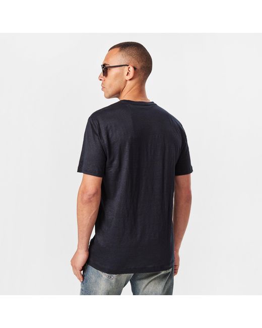 Boss Blue Double Breasted Taut 73 T-Shirt, Soft Breathable Fabric for men