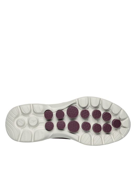 Skechers Purple Gowalk6 Slip On Trainers