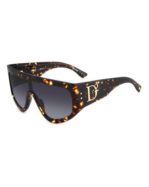 DSquared² Black Round Sunglasses