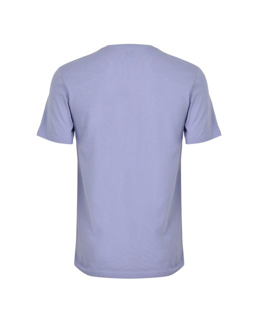 Boss Blue Tales T-Shirt With Logo Patch Premium Cotton for men