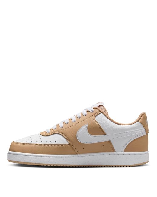 Nike Brown Court Vision Low Next Nature Shoes