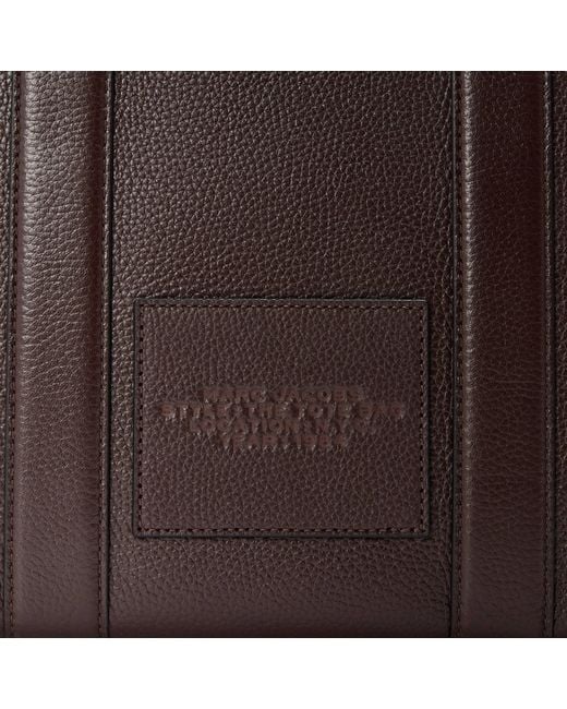 Marc Jacobs Brown The Leather Medium Tote Bag