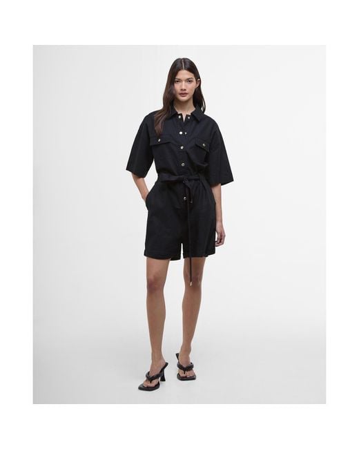 Barbour Blue Priya Playsuit