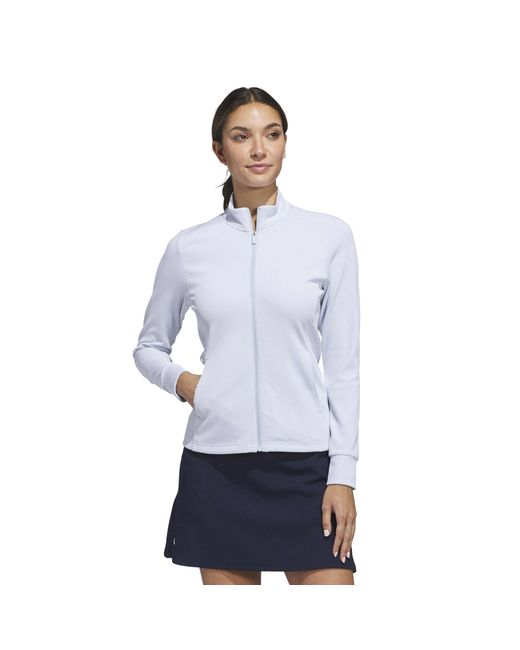 Adidas Blue Performance Golf Jacket