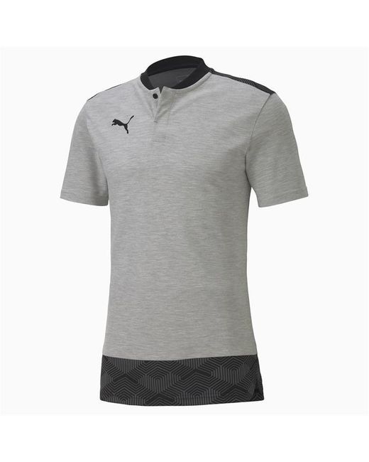 PUMA Gray Tf21 Casual Polo Shirt for men