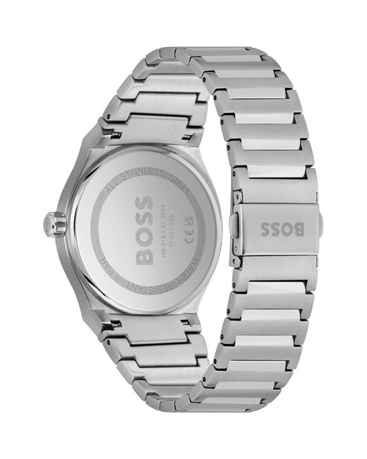 Boss Metallic Gents Candor Stainless Steel Bracelet Watch for men