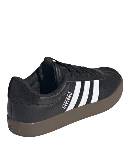 Adidas Black Vl Court 3.0 Low Shoes