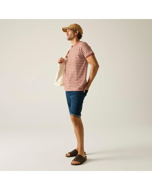 Regatta Red Benlin Breathable T-Shirt for men