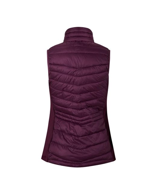 Fohn Purple Packable Insulation Sleeveless Gilet