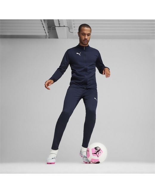 PUMA Blue Performance Moisture-Wicking Training Jacket for men