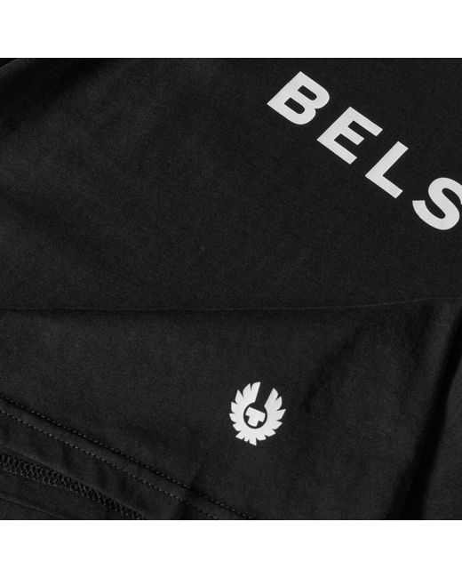 Belstaff Black Lg Tee Sn64 for men