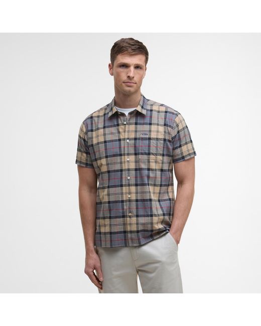 Barbour Gray Gordon Shirt for men