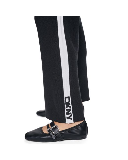 DKNY Black Cblk Jog Ld64