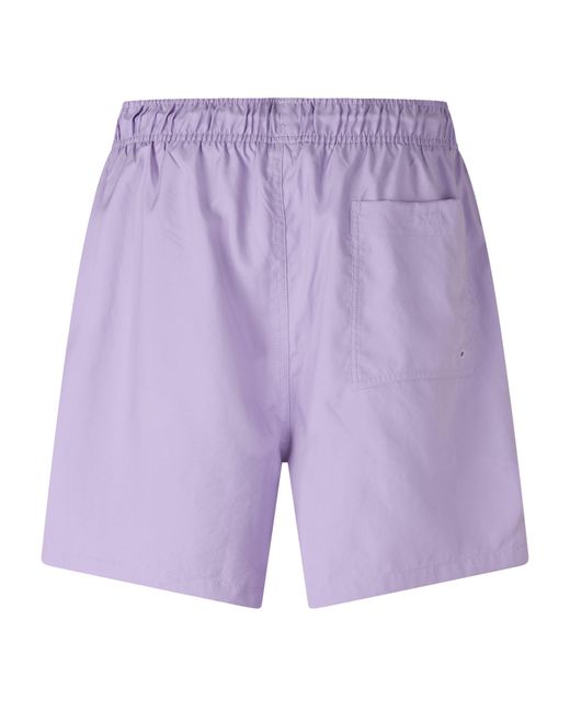 Nike Purple Club Flow Woven Tracksuit Shorts for men