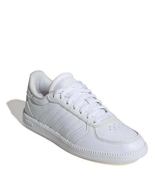 Adidas White Breaknet Sleek Trainers