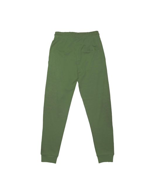 Aquascutum Green Closed Hem Fleece Joggers for men