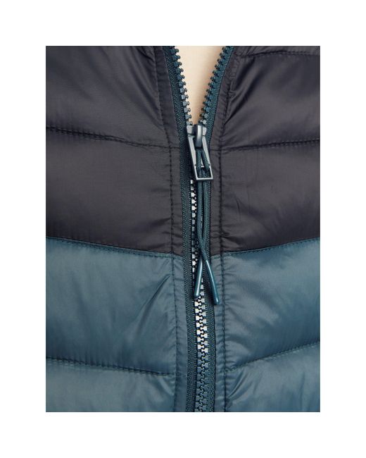 Jack & Jones Blue Puffer Jacket for men