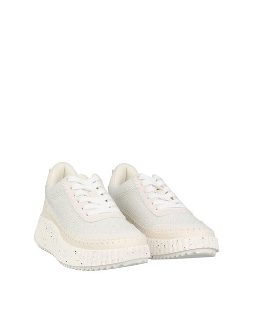 Jack Wills White Wedge Trainers