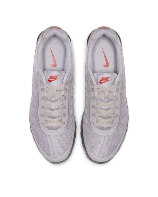 Nike Gray Air Max Invigor Shoes for men
