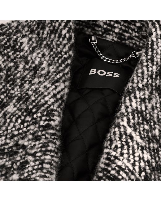 Boss Gray Cadensi Overcoat