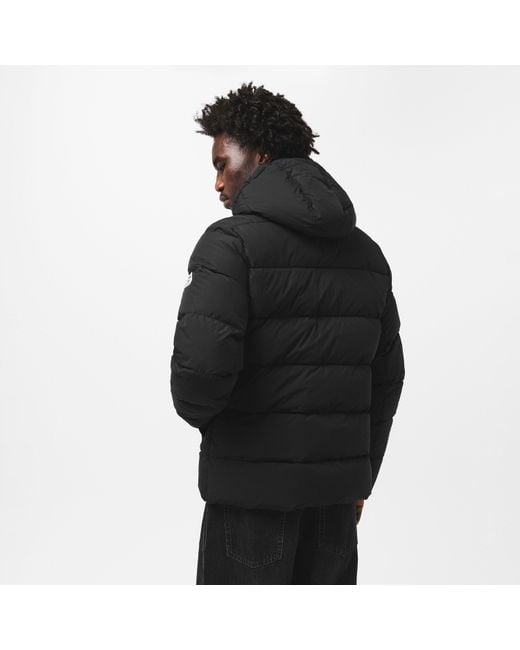 Pyrenex Black Quilted Padded Puffer Jacket for men