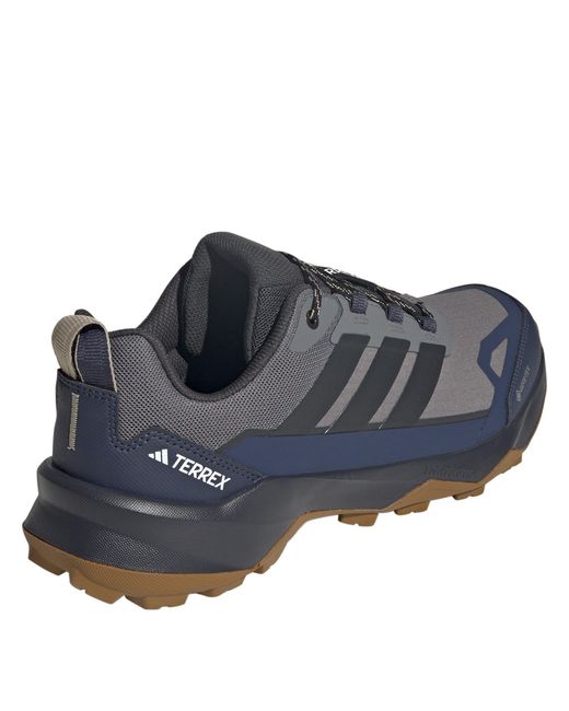 Adidas Blue Terrex Skychaser Ax5 Gore-Tex Hiking Shoes for men