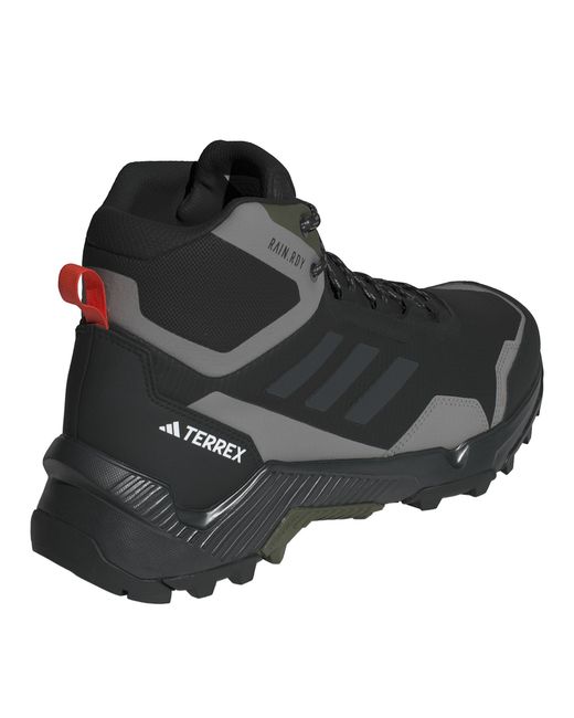 Adidas Black Terrex Eastrail Mid Waterproof Hiking Shoes for men