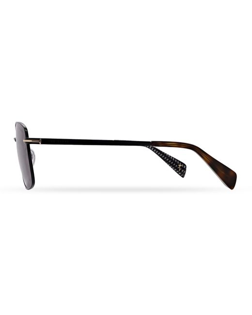 Ted Baker Brown Bak Lance Rectangle Sunglasses for men