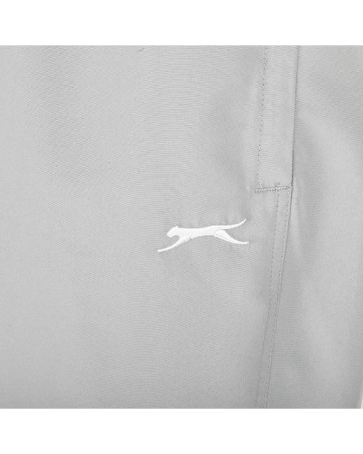 Slazenger 1881 Gray Three Quarter Length Tracksuit Bottoms for men