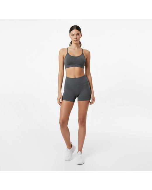Usa Pro Gray Usap Seamless 3 Inch Shorts