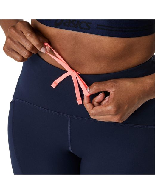 Asics Blue Performance Running Tights