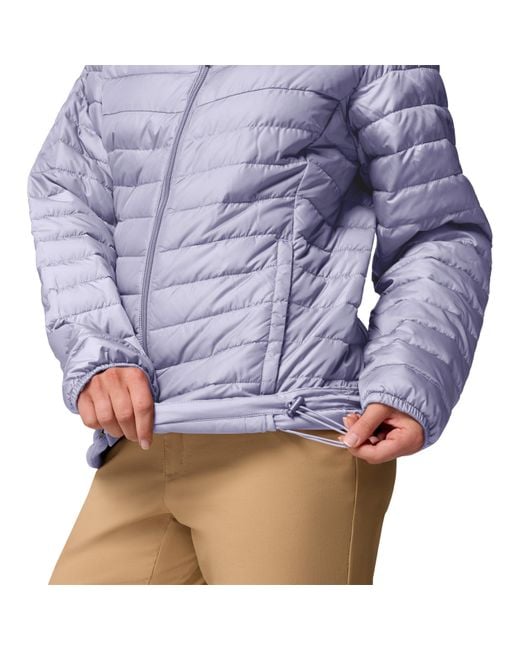 Columbia Blue Chestnut Clearing Water-Resistant Lightweight Insulated Puffer Jacket