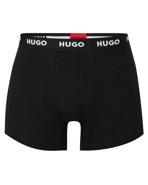 HUGO Black 3 Pack Boxer Briefs for men