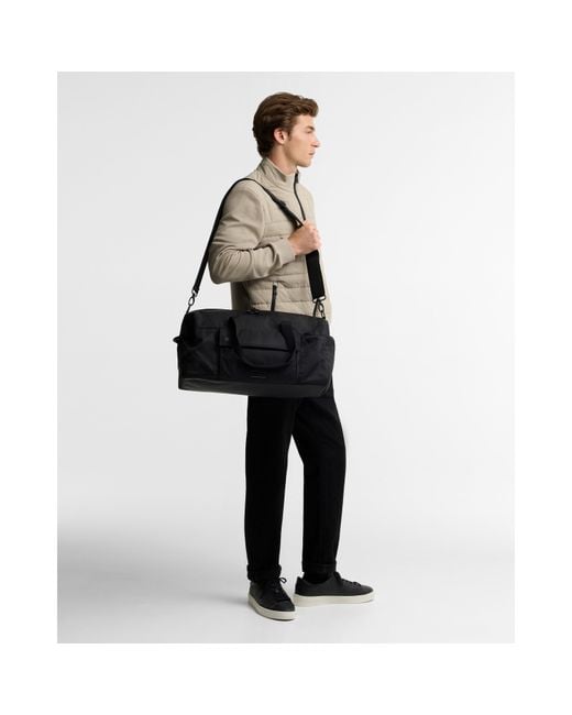 Barbour Black Daleson Gym Bag for men