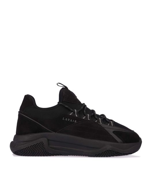 Lavair Black Creator Trainers for men