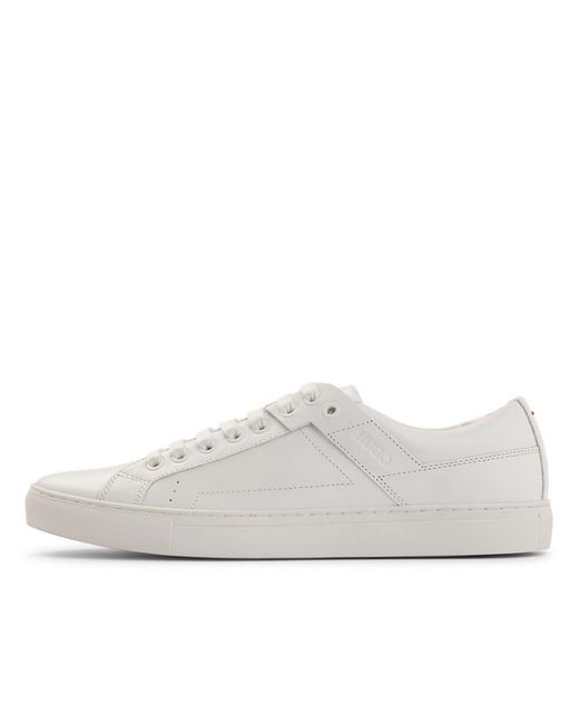 HUGO White Futurism Tennis Trainers for men