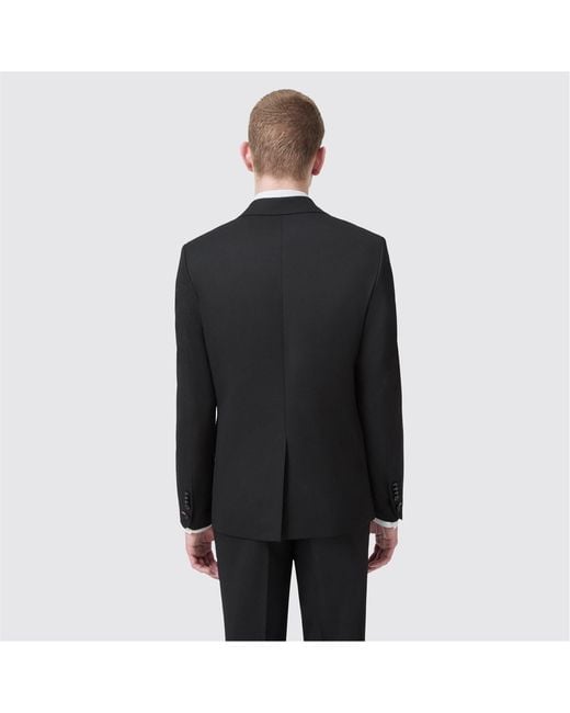 Twisted Tailor Black Ellroy Skinny Fit Jacket for men