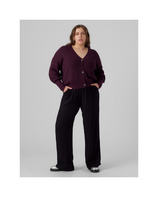 Vero Moda Purple Plus Size Cardigan