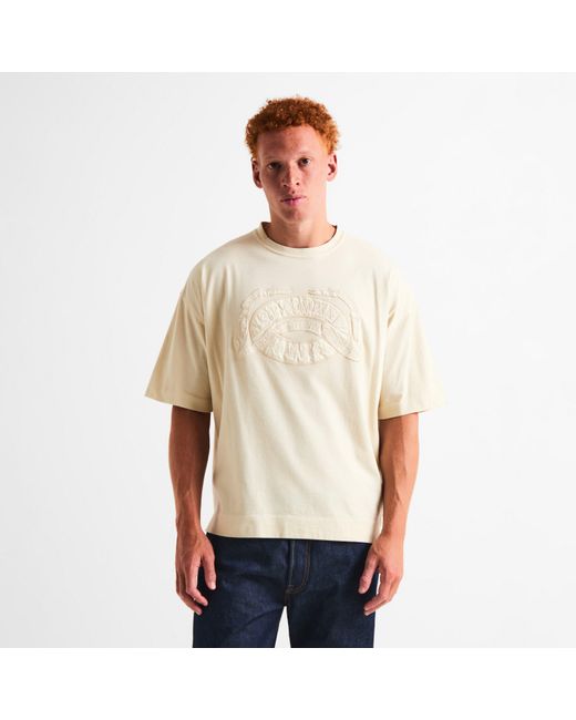 C P Company White Cp Logo T-Shirt Sn64 for men