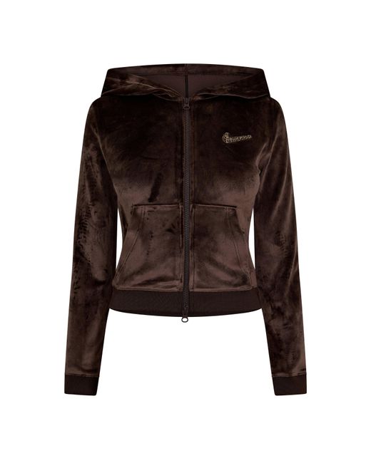 Nike Brown Velour Track Top