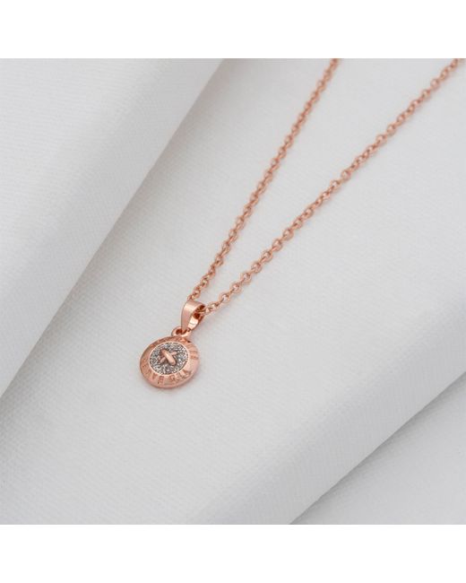 Ted Baker Metallic Elvina Pendant Necklace