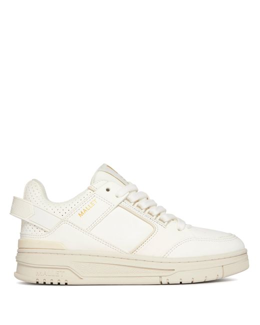 Mallet White Compton Trainers